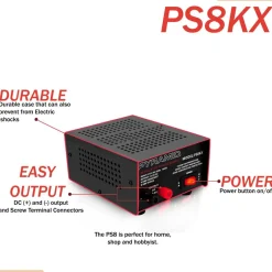 6 Amp Hobbyist Bench Power Supply<Pyramid Hot