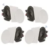 5.25" Bluetooth Ceiling Speakers 150W 2-Way Stereo Flush Mount Kit<Pyle