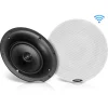 8" Bluetooth In-Wall/Ceiling Speakers 400W Dual Cone & Tweeter Stereo Sound<Pyle USA Clearance