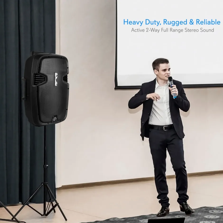 12’’ Bluetooth Pa Speaker & Mic System<Pyle