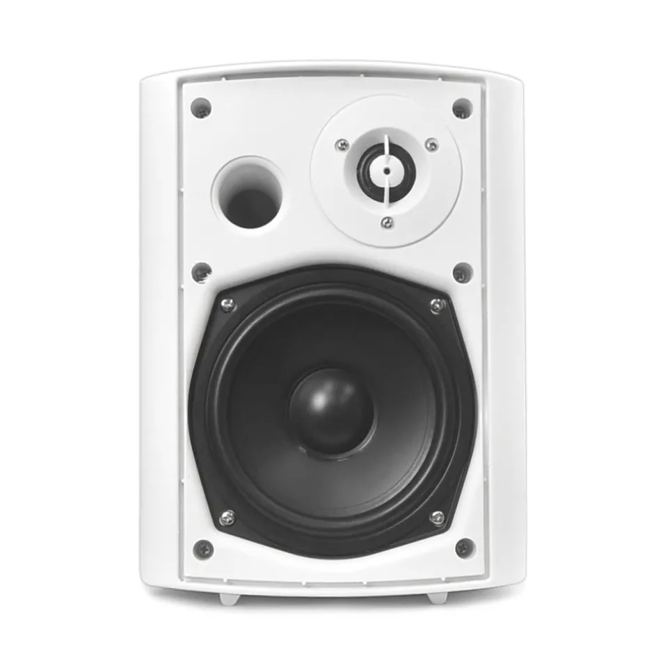 5.25" Bluetooth Speakers, Waterproof, 240W, White, Indoor/Outdoor<Pyle Clearance