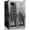 24 Bottle Wine Cooler - Quiet Compressor, Stainless Steel Door<NutriChef