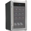 15 Bottle Wine Fridge, Adjustable Temp, Stainless Steel Door, Quiet Operation<NutriChef Online