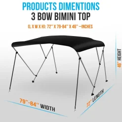 3 Bow Bimini Top<SereneLife Sale
