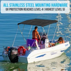 3 Bow Bimini Top<SereneLife Clearance