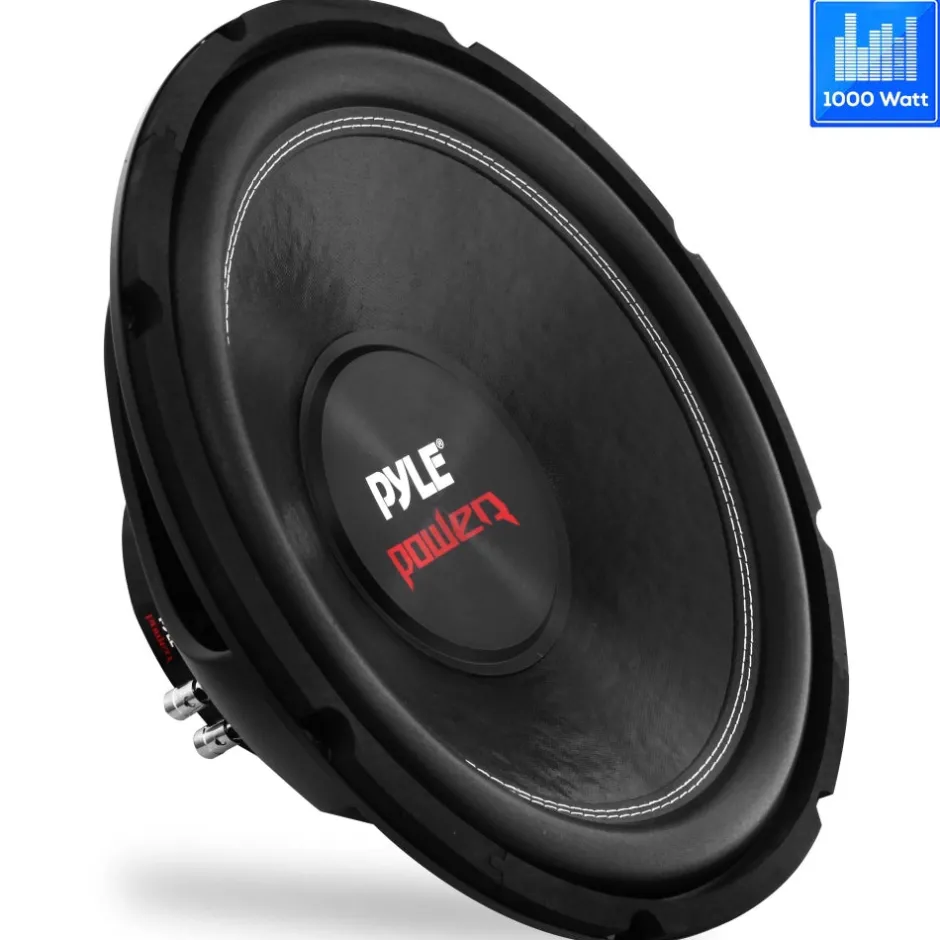 10" Car Subwoofer 1000W High Power Non-Press Paper Cone Dual 4 Ohm<Pyle Online