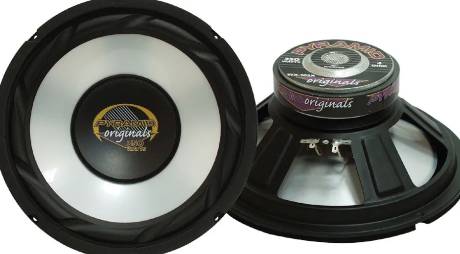 6.5" Car Woofer Speaker 300W Polypropylene Cone White<Pyramid Best