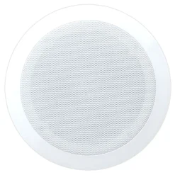 6.5" Ceiling Speakers Pair, 2-Way Sound, Easy Flush Mount, White<Pyle Clearance