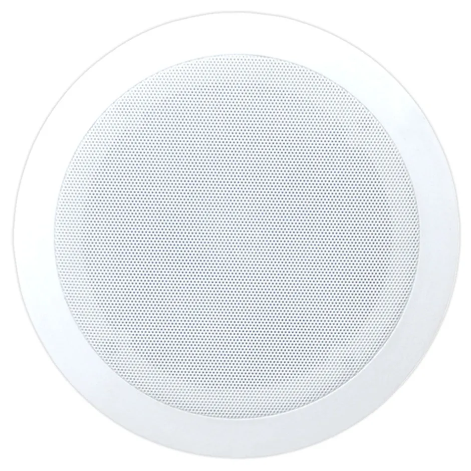 6.5" Ceiling Speakers Pair, 2-Way Sound, Easy Flush Mount, White<Pyle Clearance