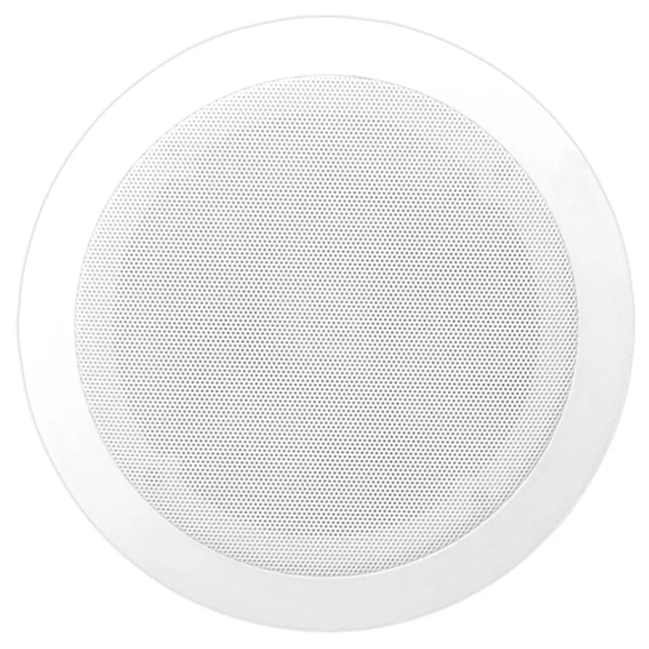 6.5" Ceiling Speakers Pair, 2-Way Stereo, 250W, Flush Mount, White<Pyle