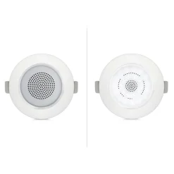 3.5" Ceiling Speakers 140W LED Light Aluminum Frame 2-Way Sound<Pyle Online