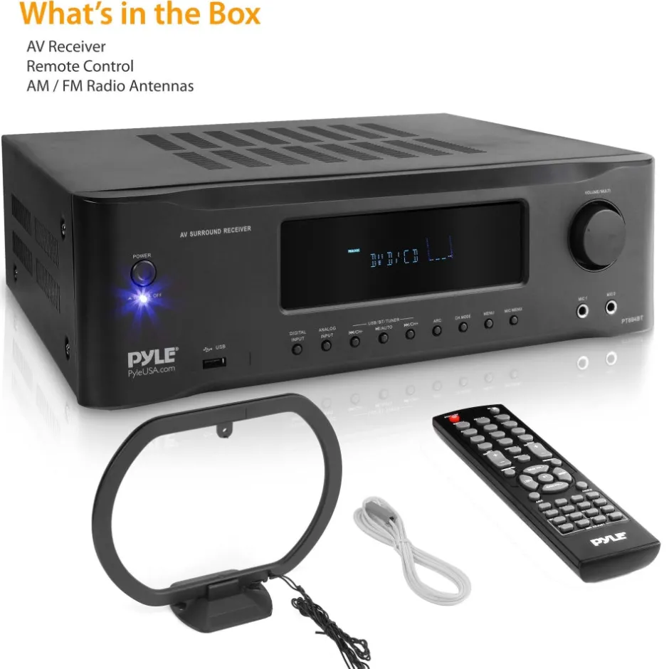 5.2 Ch. Home Theater Stereo Receiver<Pyle Clearance