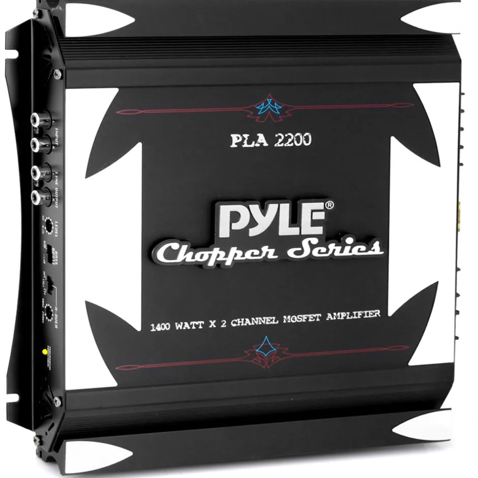 2 Channel Car Amplifier 1400W High Power MOSFET Audio Sound<Pyle Outlet