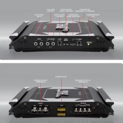 2 Channel Car Amplifier 1400W High Power MOSFET Audio Sound<Pyle Outlet