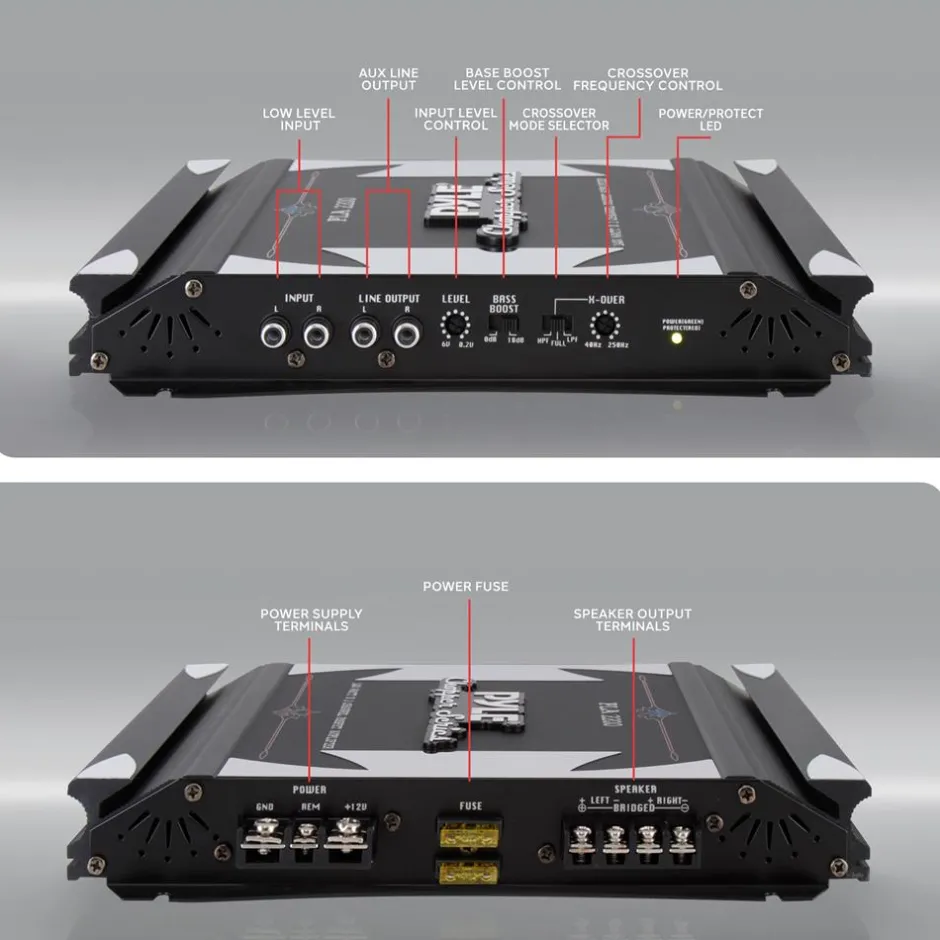 2 Channel Car Amplifier 1400W High Power MOSFET Audio Sound<Pyle Outlet