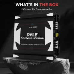 2 Channel Car Amplifier 1400W High Power MOSFET Audio Sound<Pyle Outlet
