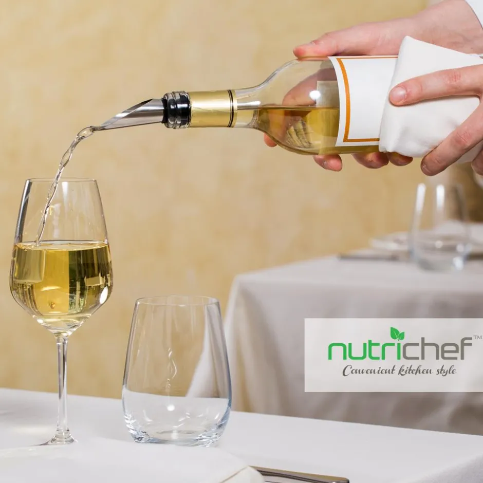 2 In 1 Stainless Steel Wine Chill Rod Wi<NutriChef Online
