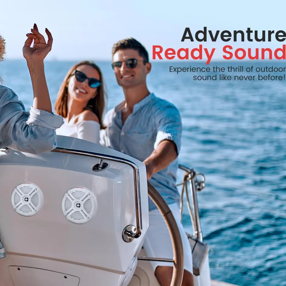 7.7 Inch Component Marine Speakers<Pyle Online
