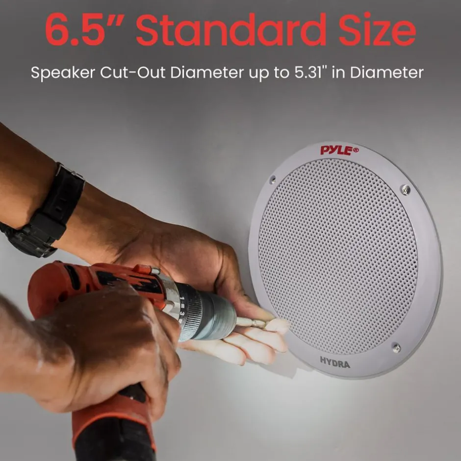 6.5 Inch Marine Component Speakers<Pyle Clearance