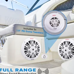 6.5 Inch Marine Component Speakers<Pyle Discount