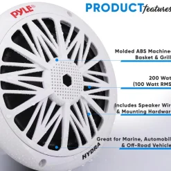 6.5 Inch Marine Component Speakers<Pyle Discount