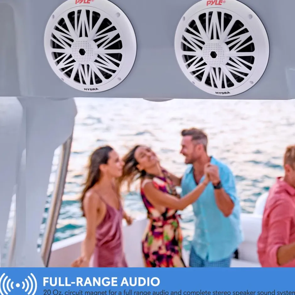 6.5 Inch Marine Component Speakers<Pyle