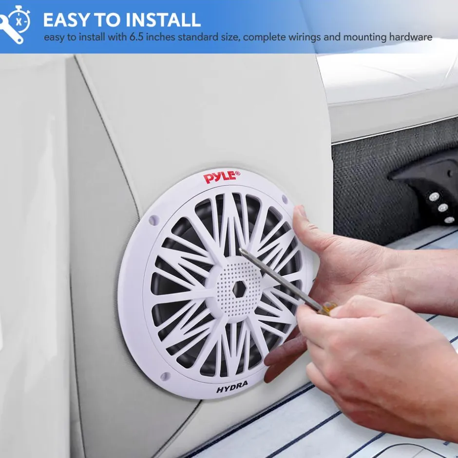 6.5 Inch Marine Component Speakers<Pyle