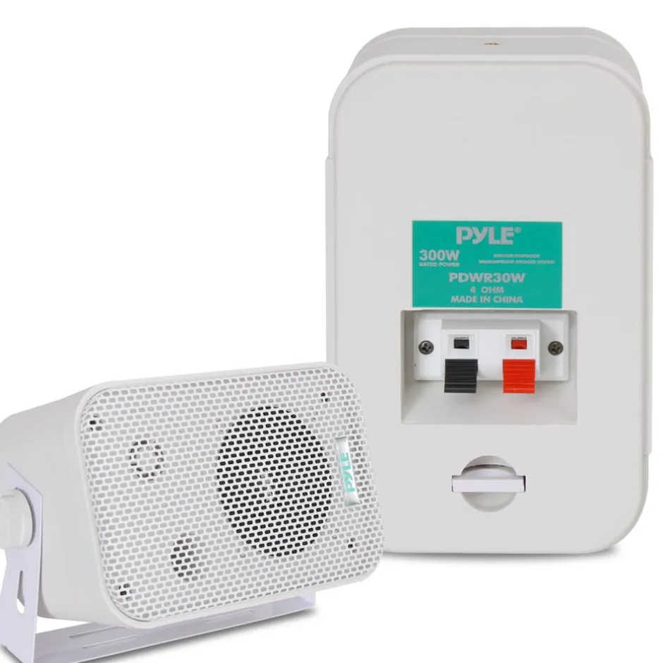3.5'' Indoor/Outdoor Wall Mount Speakers<Pyle Discount