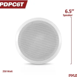 6.5'' In-Wall / Ceiling Speaker, 70V<Pyle Sale