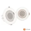 4" In-Wall/Ceiling Speakers, LED Lights, Aluminum Frame, 160W, White<Pyle Sale