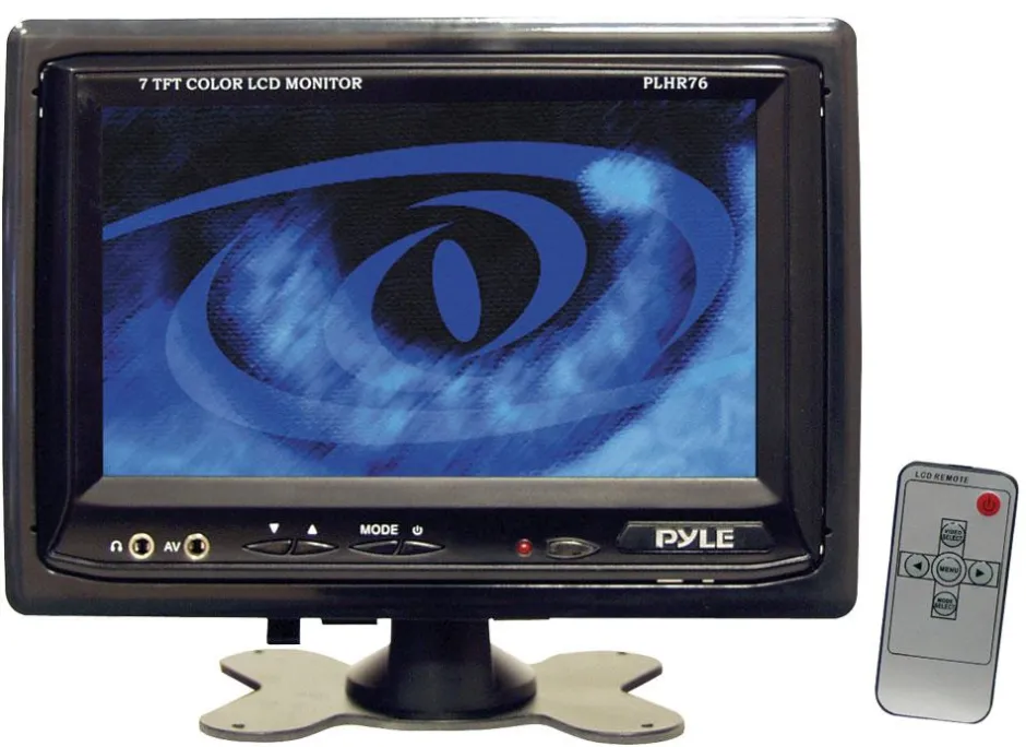 7'' Lcd Headrest Video Monitor<Pyle New