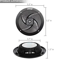 4'' Low-Profile Marine Grade Speakers<Pyle Sale