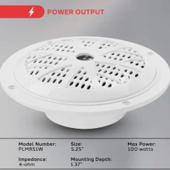 5.25'' Marine Component Speakers<Pyle Discount