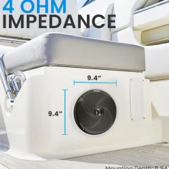 8'' Marine Component Speakers<Pyle Online