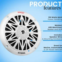 5.25'' Marine Component Speakers<Pyle Sale