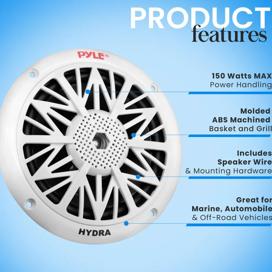 5.25'' Marine Component Speakers<Pyle Sale