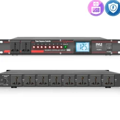 10 Outlet Power Sequencer Conditioner - 2000W, LCD Display, Rack Mount<Pyle Discount