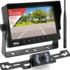 7" 1080P Wireless Monitor & Camera Kit - Night Vision, Waterproof<Pyle New