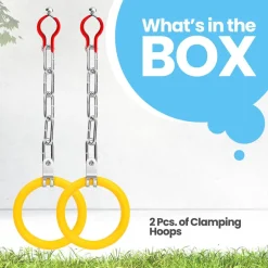 2 Pcs. Of Clamping Hoops<SereneLife Online