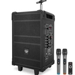 10" Portable Bluetooth Speaker System 600W Rechargeable Battery<Pyle Discount