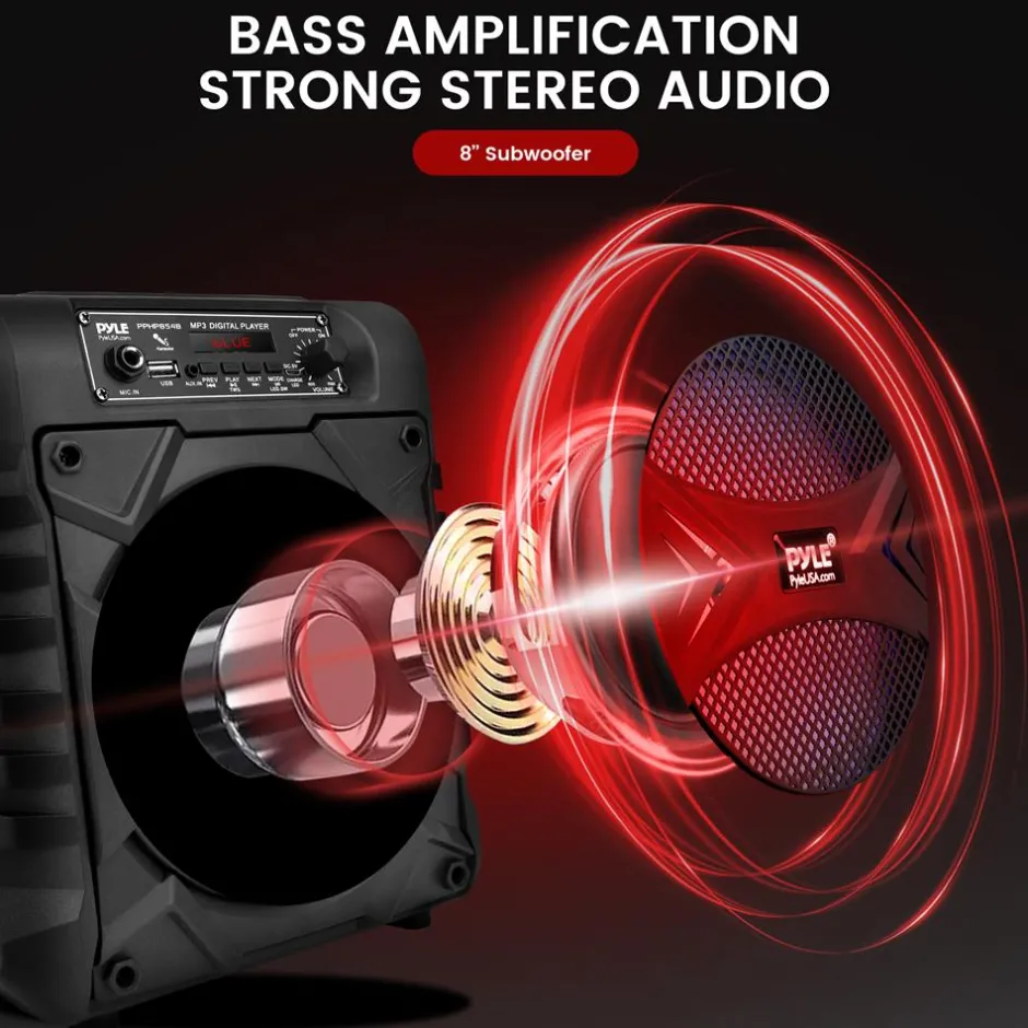 8” Portable Pa Speaker<Pyle Best