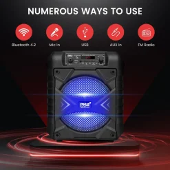 8” Portable Pa Speaker<Pyle Best