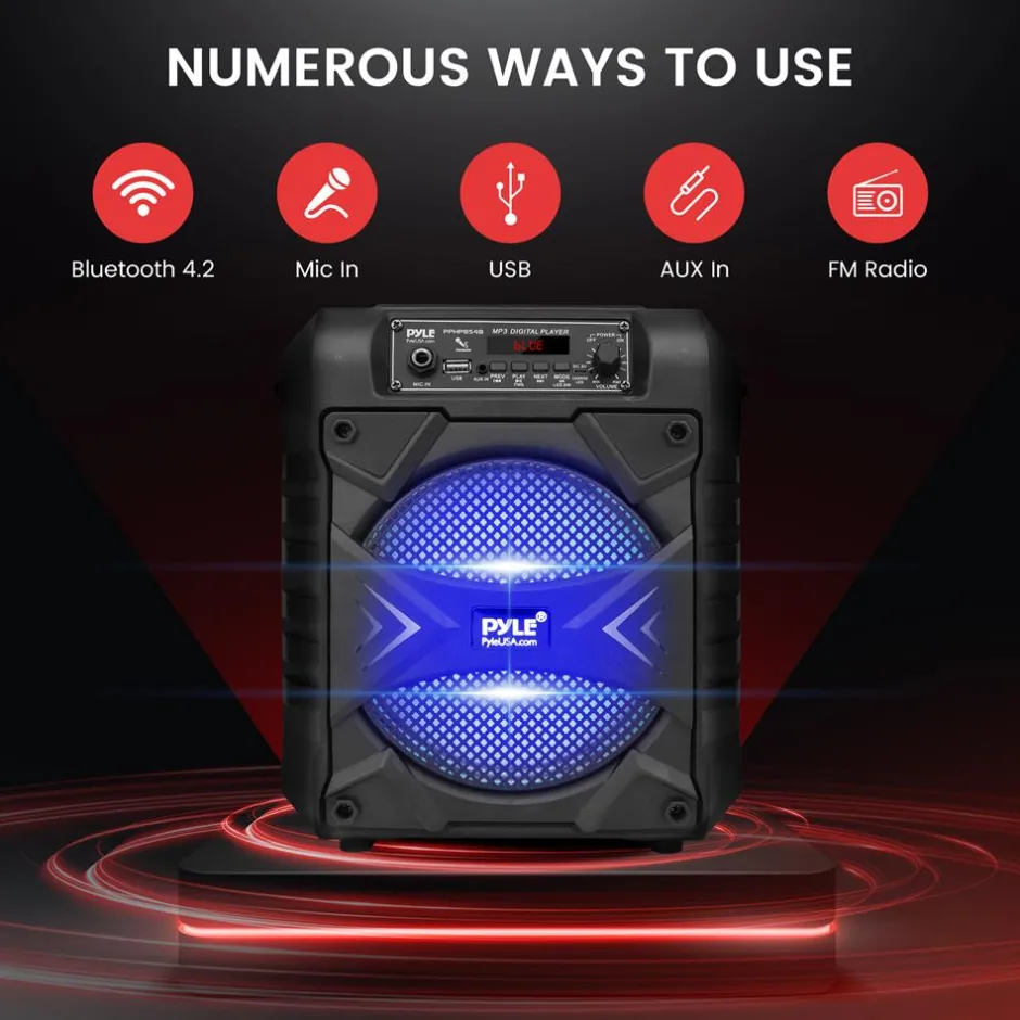 8” Portable Pa Speaker<Pyle Best