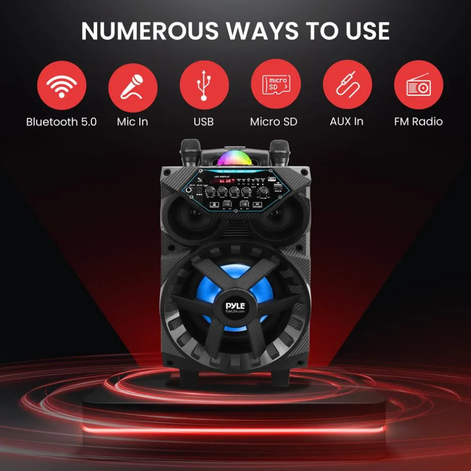 8” Portable Pa Speaker<Pyle Hot