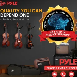 1/2 Size Violin Starter Kit, Ready to Play, Wood Grain, Includes Case & Bow<Pyle Discount