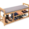 3 Tier Bamboo Shoe Bench<SereneLife