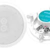 8" Weatherproof Ceiling Speaker 400W Marine Grade White<Pyle Clearance