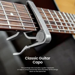 Acoustic Guitar Slide And Guitar Capo<Pyle Outlet