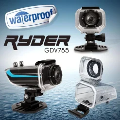 Action Camera HD Video 16MP Waterproof 360¬∞ Lens Remote Control<GearPro Clearance
