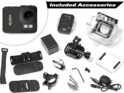 Action Camera 1080p HD Video Waterproof 20MP Wi-Fi Remote<Pyle Sale